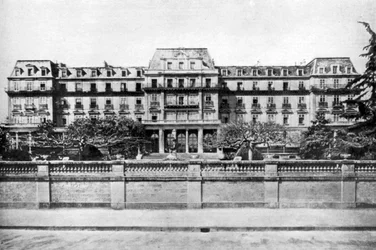 Der Völkerbundpalast, Genf, Schweiz, 1926
