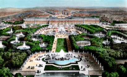 Das Schloss Versailles, Paris, Frankreich, frühes 20. Jahrhundert