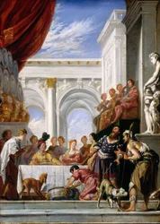 Das Gleichnis von Lazarus und dem reichen Mann, 1618-1628