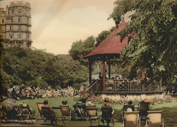 Die Parade Gardens, Bath, Somerset, um 1925