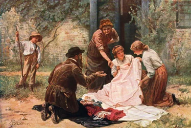 Der Hausierer, 1883, um 1902