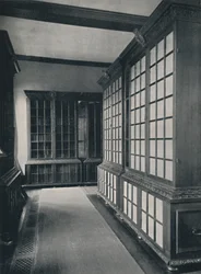 Die Pepys-Bibliothek, Magdalene College, Cambridge, 1928