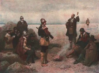 Die Pilgerväter, um 1869