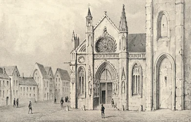 Das Portal der Kirche St. Jacques la Boucherie