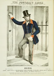 Der Postmanns-Klopf, ca. 1855