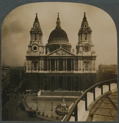 Der Stolz von London, St. Pauls Kathedrale, London, England, ca. 1910