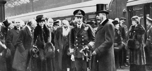 Der Prinz von Wales auf dem Weg nach Australien, 1920