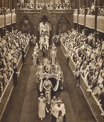Die Prozession der Königinmutter, 12. Mai 1937