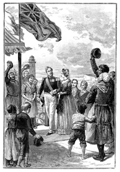 Der Besuch der Königin in Frankreich, 19. Jahrhundert, 1900