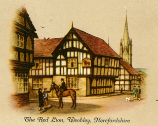 Der Rote Löwe, Weobley, Herefordshire