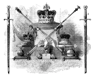 Die Insignien Englands