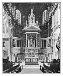 Das Reredos in der St. Pauls Kathedrale, 1901