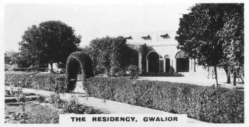 Die Residenz, Gwalior, Madhya Pradesh, Indien, ca. 1925