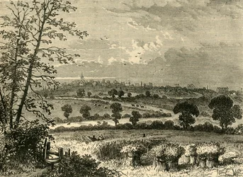 Die Römerstraße, Tufnell Park, 1838, ca. 1876