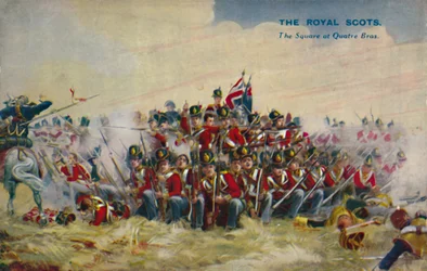 Die Royal Scots. Der Platz bei Quatre Bras, 1815, 1939