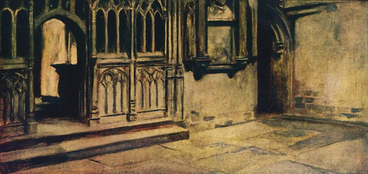 Die Szene des Heiligen Thomas, 1912