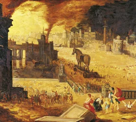 Die Belagerung von Troja, 17. Jahrhundert