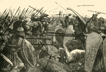 Die Spartaner bei Plataea, 1890