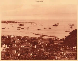 Das Geschwader in der Reede, Golfe-Juan, 1930