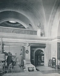 Das Studio, spätes 19. Jahrhundert