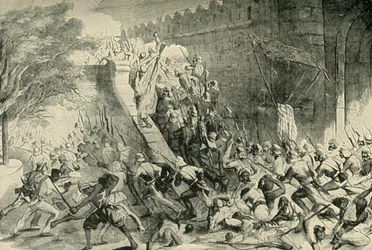 Die Einnahme des Kaschmir-Tores, 1901