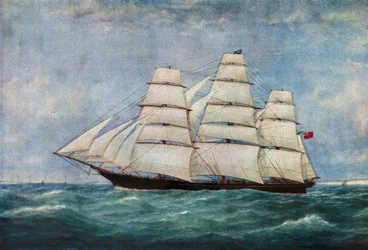 Der Teeclipper Spindrift, 1938