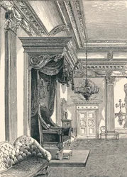 Der Thronsaal, Dublin Castle, 1896