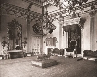 Der Thronsaal, Dublin Castle, Dublin, Irland, 1894