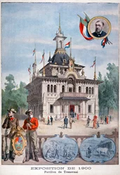 Der Transvaal-Pavillon auf der Weltausstellung 1900, Paris, 1900