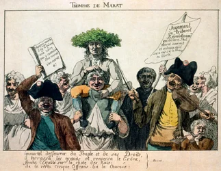 Der Triumph von Marat, 1793