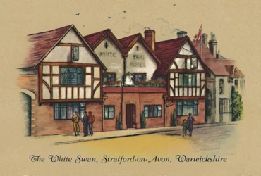 Der Weiße Schwan, Stratford-on-Avon, Warwickshire, 1939
