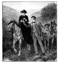 Das Werben der Prinzessin Royal, 1850er Jahre, 1888