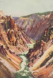 Der Yellowstone River, 1916