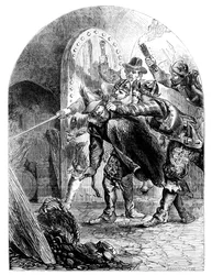 Die Verhaftung von Guy Fawkes 1570-1606, ca. 1902