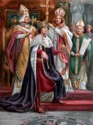 Die Krönung Eduards I., Westminster, 19. August 1274, 1902