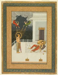 Der Traum von Zulaykha, aus dem Amber-Album, ca. 1670