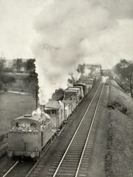 Der berühmte Lickey-Anstieg zwischen Bromsgrove und Blackwell, Worcestershire, 1935
