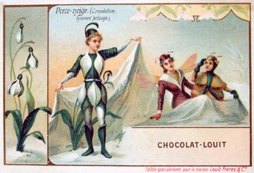 Die Sprache der Blumen, Schneeglöckchen, um 1900