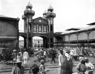 Der Marktplatz, Port-au-Prince, Haiti, 1926