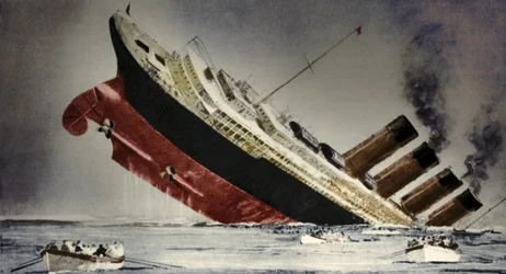 Der Untergang der Lusitania, 7. Mai 1915