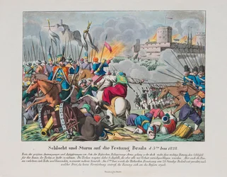 Die Erstürmung der Festung Brailov am 15. Juni 1828