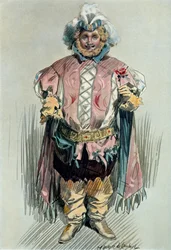 Theatre De La Porte-Saint-Martin - Falstaff - Falstaff. - M. Clerget