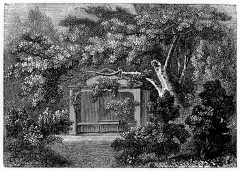 Thomson der Dichteralkoven, Richmond, Surrey, 1840