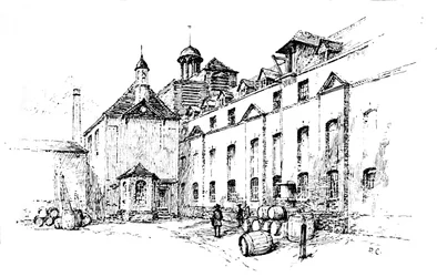 Thrales Brauerei, Southwark, 1907