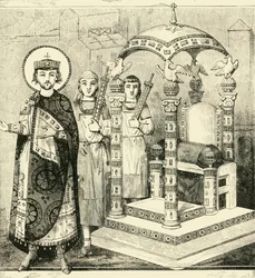 Thron der byzantinischen Kaiser, 1890