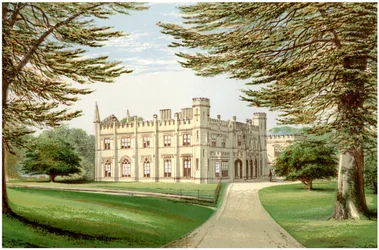 Thrybergh Park, Yorkshire, Heimat der Familie Fullerton, ca. 1880