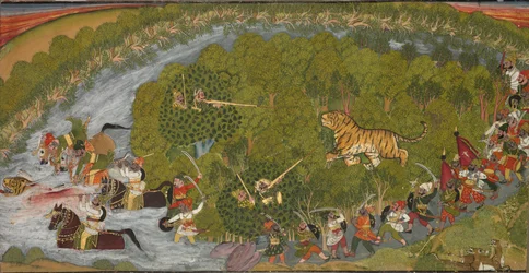 Tigerjagd, ca. 1800