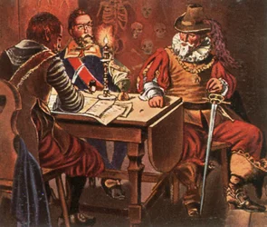 Tilly im Haus des Totengräbers, 1936