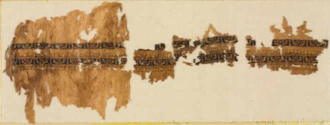 Tiraz mit Gold, wahrscheinlich von einem weiten Ärmel, 1013-1020