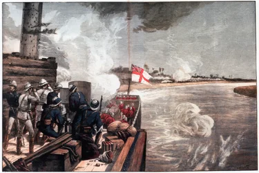 Zur Rettung, Krieg im Sudan, 1885